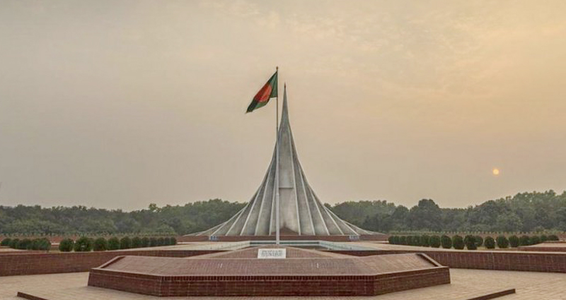 জাতীয় স্মৃতিসৌধে রাষ্ট্রপতি, প্রধান উপদেষ্টা ও পূর্ব তিমুরের রাষ্ট্রপতির শ্রদ্ধা
