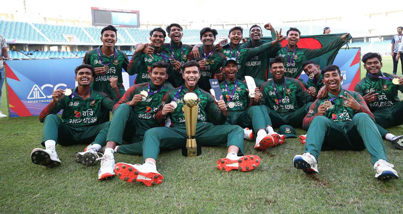 ভারতকে হারিয়ে টানা দ্বিতীয়বার চ্যাম্পিয়ন বাংলাদেশ