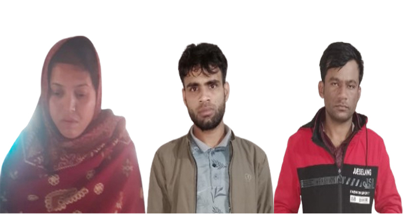 কালীগঞ্জে এক নারীসহ ৩ মাদক ব্যবসায়ী গ্রেপ্তার
