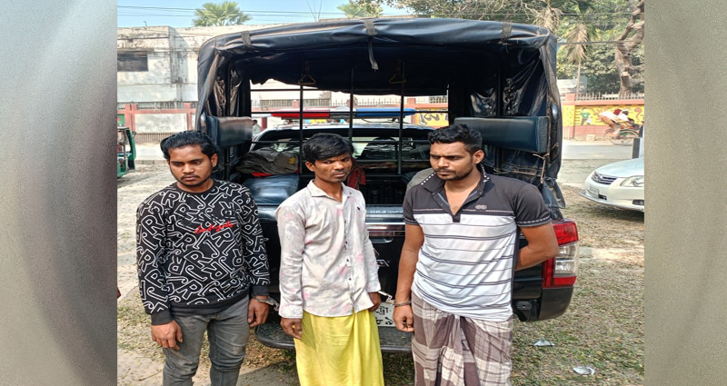 কালীগঞ্জে তিন গাঁজাসেবীর কারাদণ্ড