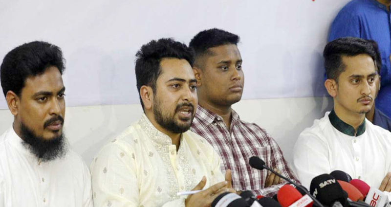 বৈষম্যবিরোধী অথবা সমন্বয়ক পরিচয়ের এখন কোনো অস্তিত্ব নেই: নাহিদ ইসলাম