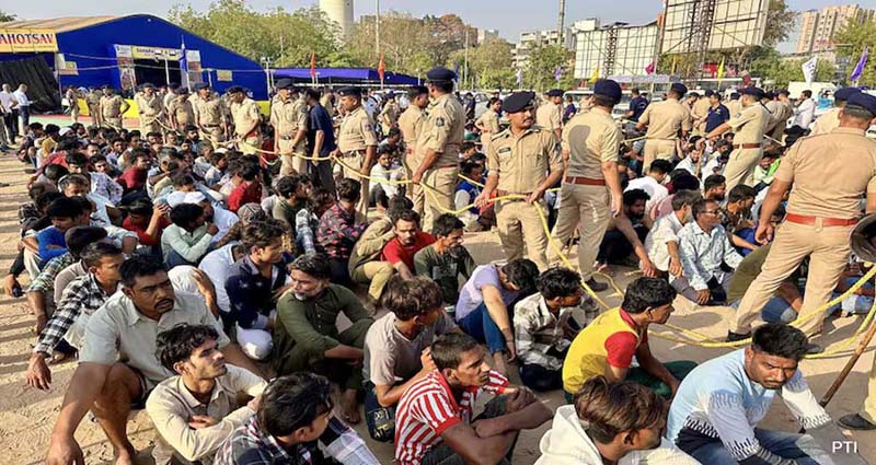 গুজরাটে ‘১০২৪ বাংলাদেশি’ আটক
