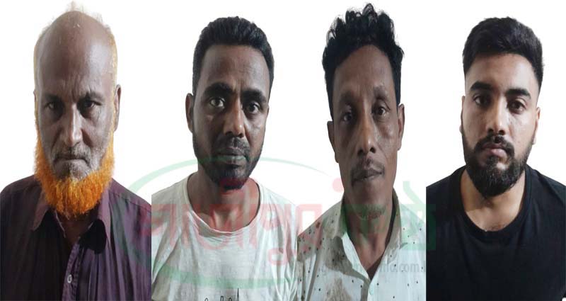 কালীগঞ্জে জুয়ার আসরে পুলিশের অভিযান, গ্রেপ্তার ৪ জুয়াড়ি