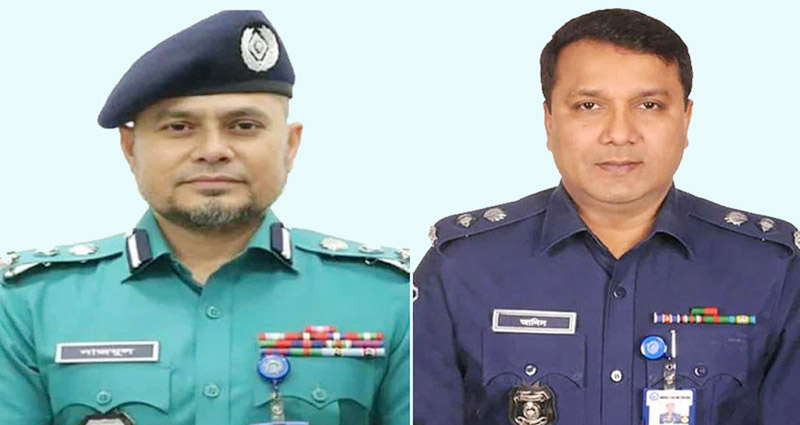 পুলিশ সার্ভিস অ্যাসোসিয়েশনের সভাপতি জিএমপি কমিশনার নাজমুল, সম্পাদক ঢাকার এসপি আনিসুজ্জামান