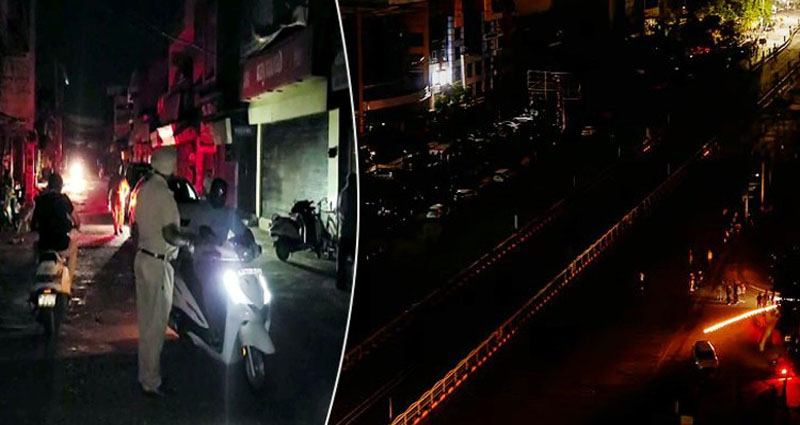 পাকিস্তানের হামলার ভয়ে ভারতের ব্ল্যাকআউট ঘোষণা