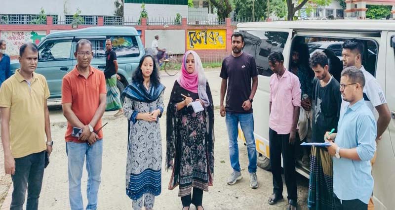 কালীগঞ্জে মাদকাসক্ত পাঁচ যুবকের কারাদণ্ড