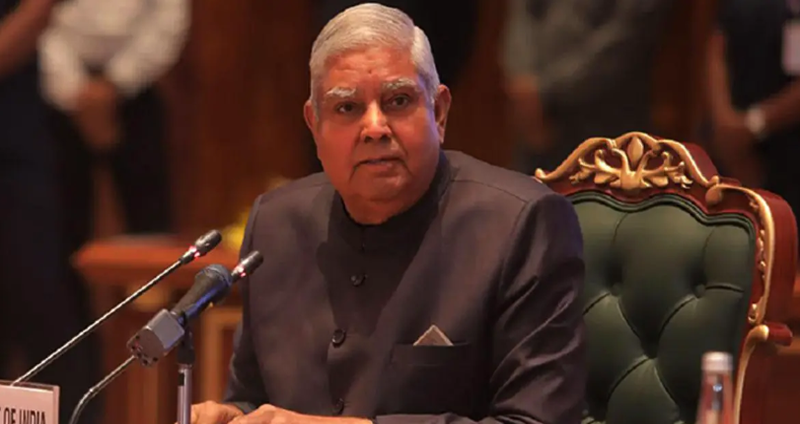 পদত্যাগ করলেন ভারতের উপ-রাষ্ট্রপতি জগদীপ ধনখড়