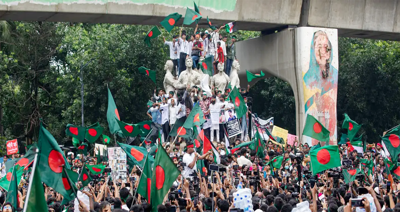 হাসিনা-পরবর্তী বাংলাদেশের রাজনীতিতে বিভক্তি প্রকট