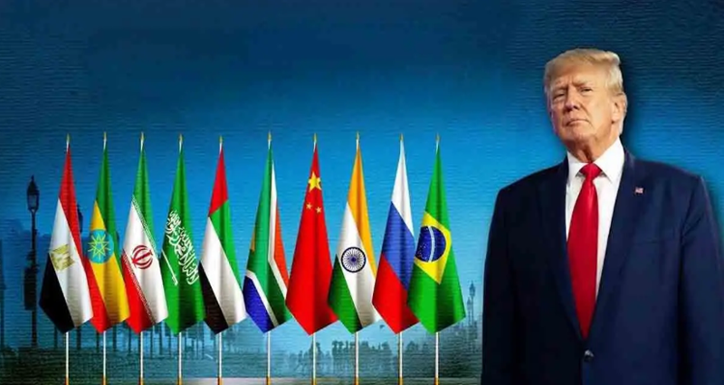 ব্রিকস জোট সমর্থনকারী দেশগুলোকে অতিরিক্ত ১০ শতাংশ শুল্কারোপের হুমকি ট্রাম্পের