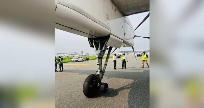 বিমানের ১০টি চাকা ‘চুরি’, থানায় জিডি