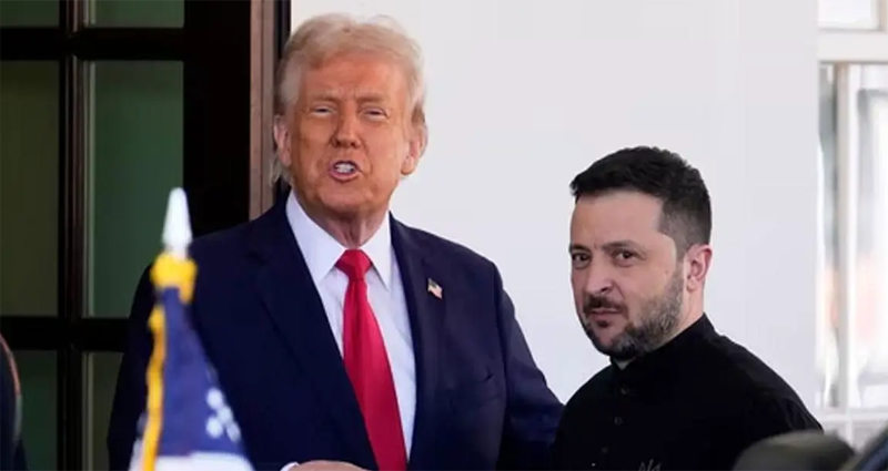 জেলেনস্কিকে ক্রিমিয়া ছাড়তে এবং কখনও ন্যাটোতে যোগ না দিতে বললেন ট্রাম্প