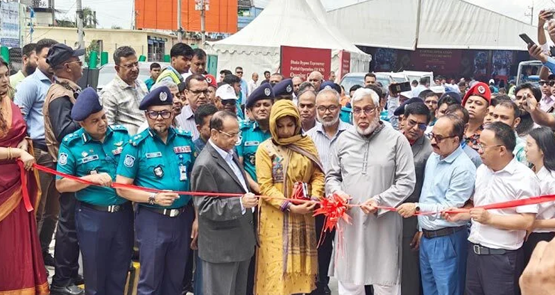 খুলে দেওয়া হলো ঢাকা-বাইপাস এক্সপ্রেসওয়ের ১৮ কিলোমিটার