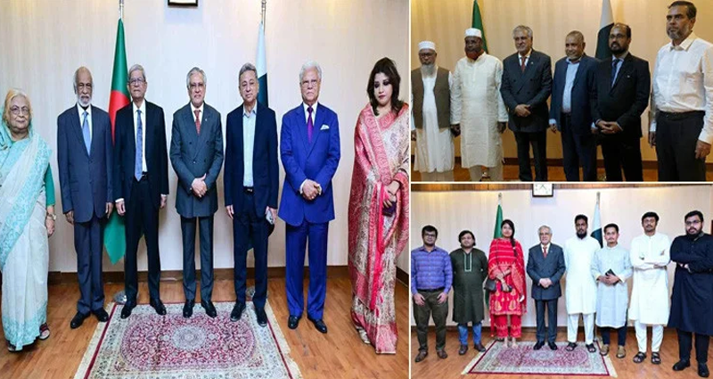 পাকিস্তানের উপ-প্রধানমন্ত্রীর সঙ্গে বিএনপি‑জামায়াত ও এনসিপির বৈঠক!