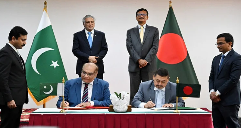 বাংলাদেশ-পাকিস্তানের মধ্যে ৬ চুক্তি ও সমঝোতা স্মারক সই