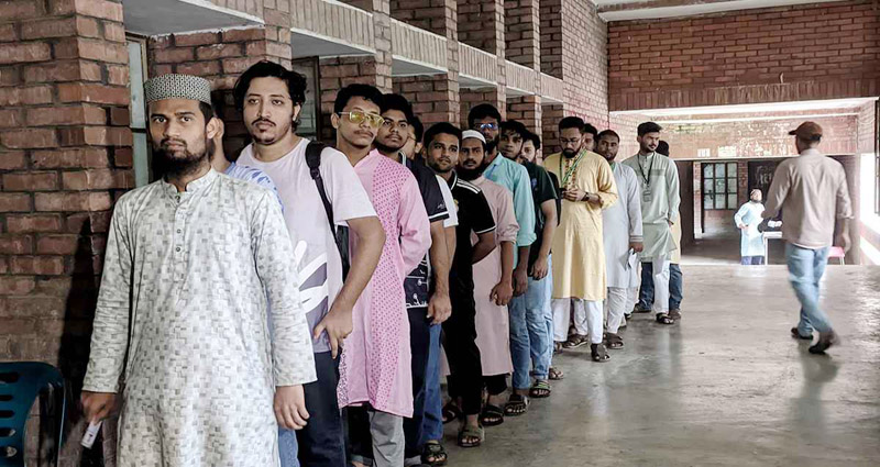 ৩৩ বছর পর জাকসু নির্বাচন, ভোটগ্রহণ শুরু