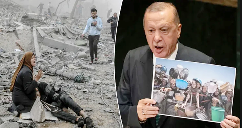 গাজায় যুদ্ধ নয়, নির্মম গণহত্যা চলছে: জাতিসংঘে এরদোয়ান