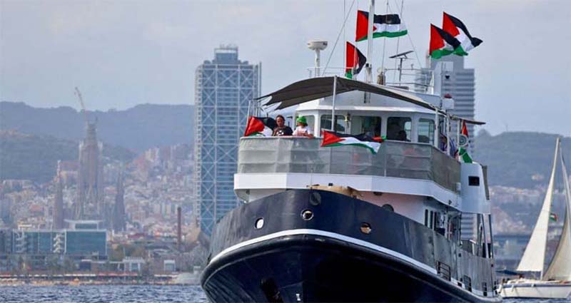 গাজার কাছাকাছি মানবিক মিশন ‘গ্লোবাল সমুদ ফ্লোটিলা’, ইসরায়েলি হামলার আশঙ্কা