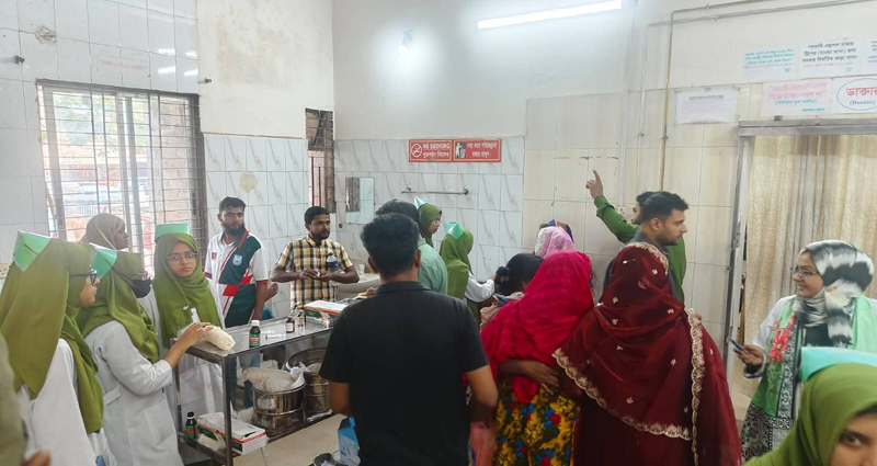 গাজীপুরে ভূমিকম্পে আহত অর্ধশতাধিক