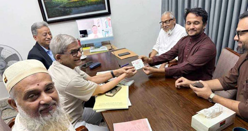 বিএনপিতে যোগ দিলেন মীর মুগ্ধের ভাই স্নিগ্ধ