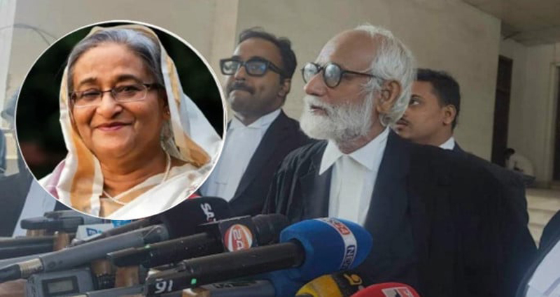 গুমের মামলায় শেখ হাসিনার আইনজীবী হিসেবে নিয়োগ পেলেন জেড আই খান পান্না