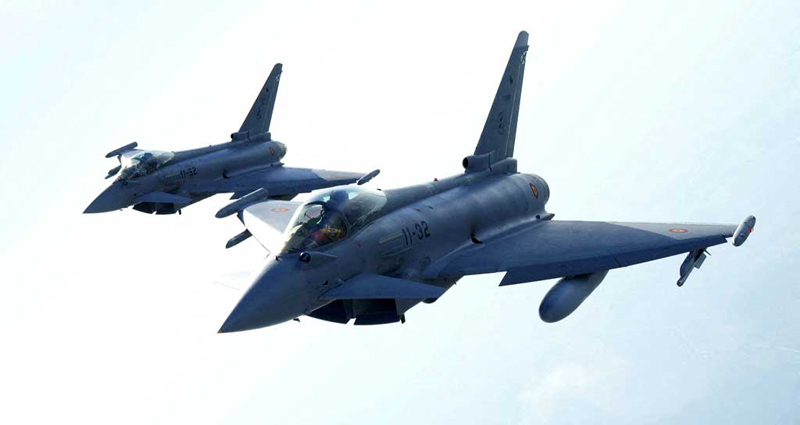 ইউরোফাইটার টাইফুন যুদ্ধবিমান কিনতে চায় বাংলাদেশ