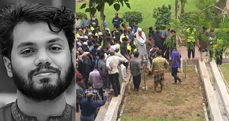 জাতীয় কবির সমাধি প্রাঙ্গণে ওসমান হাদির দাফন সম্পন্ন