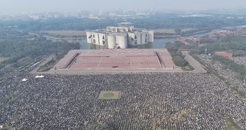 খালেদা জিয়ার জানাজায় জনসমুদ্র