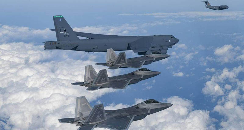 মধ্যপ্রাচ্যে সবচেয়ে বড় আকারে আকাশশক্তি মোতায়েন করছে যুক্তরাষ্ট্র