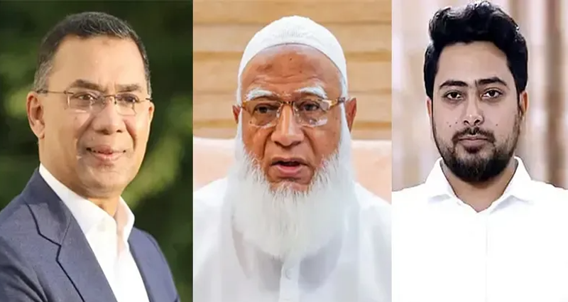 শফিকুর রহমান ও নাহিদ ইসলামের বাসায় যাবেন তারেক রহমান