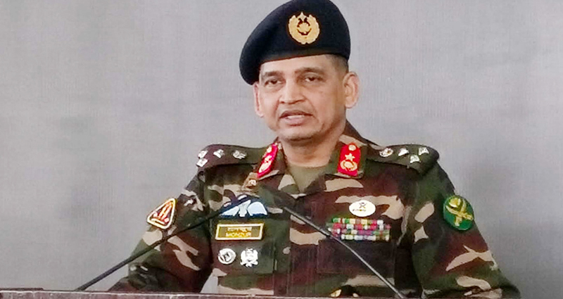 নির্বাচনে প্রয়োজনে সর্বোচ্চ বল প্রয়োগ করবে সেনাবাহিনী : সেনাসদর