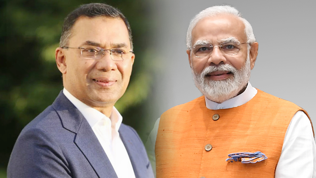 প্রধানমন্ত্রী তারেক রহমানকে ভারত সফরের আমন্ত্রণ নরেন্দ্র মোদির