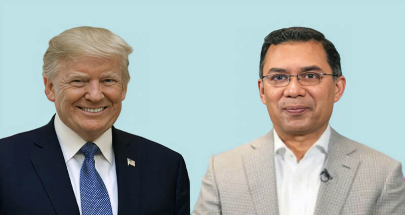 তারেক রহমানকে শুভেচ্ছা জানিয়ে ট্রাম্পের চিঠি