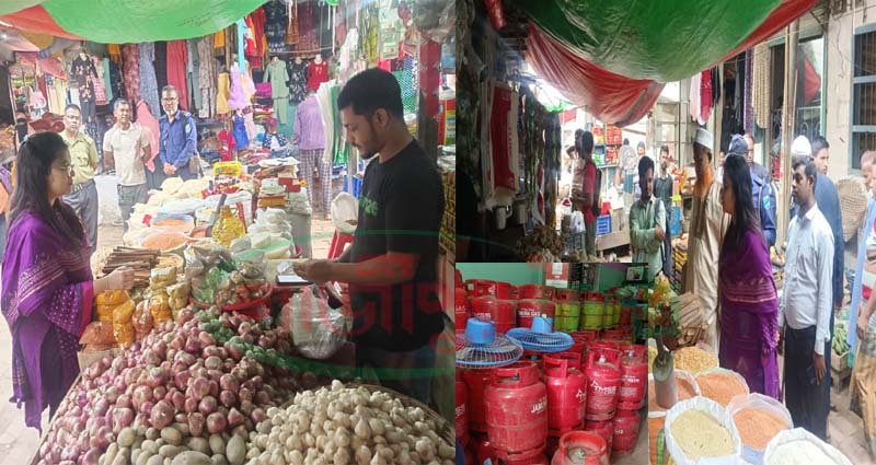 কালীগঞ্জে ৫ ব্যবসায়ীকে জরিমানা