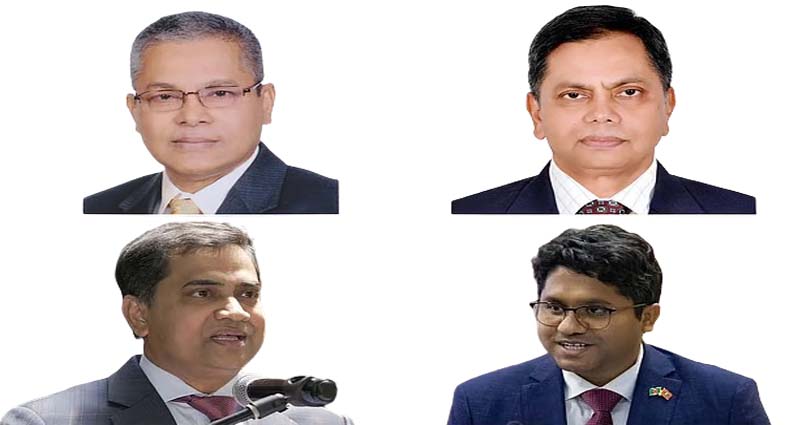 মুশফিকুল ফজলসহ ৪ রাষ্ট্রদূতকে প্রত্যাহার