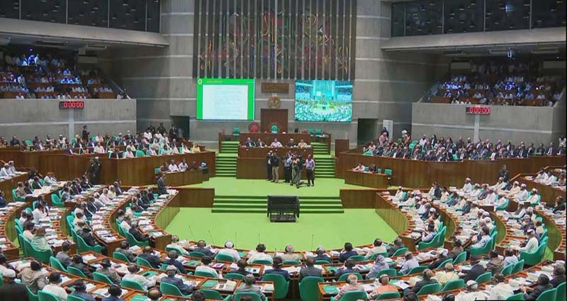 যুদ্ধাপরাধে দণ্ডিত সাতজনের জন্য শোক জানাল ত্রয়োদশ সংসদ