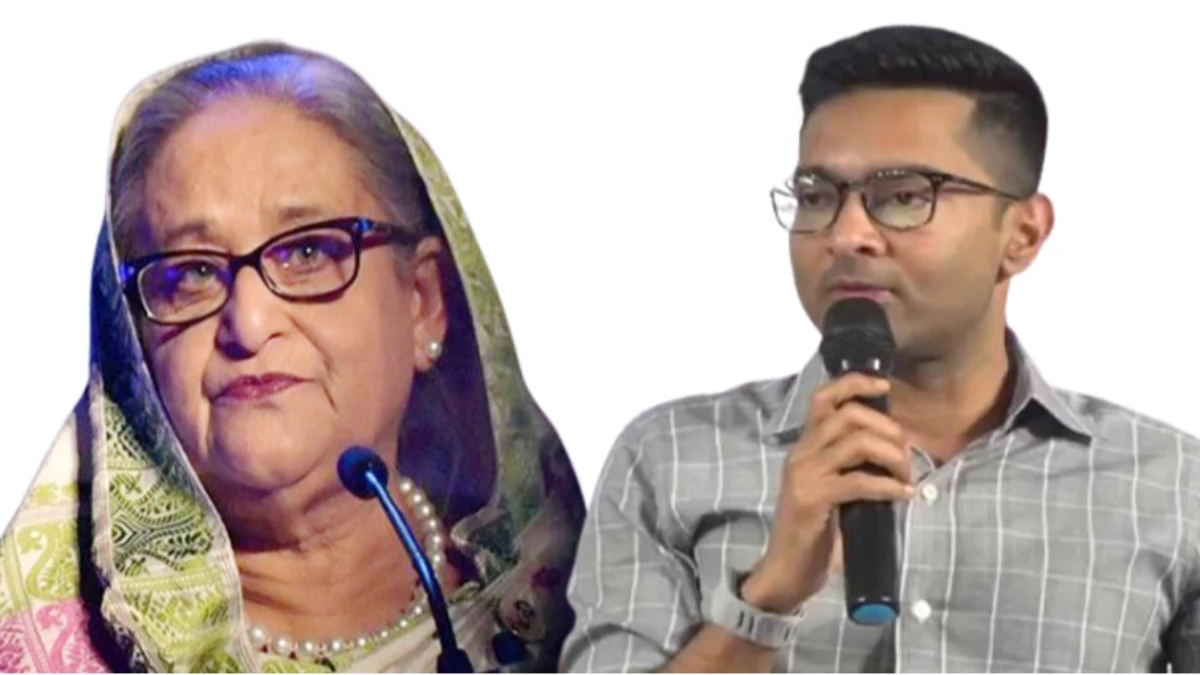 শেখ হাসিনা কি অনুপ্রবেশকারী, নাকি শরণার্থী : প্রশ্ন অভিষেকের