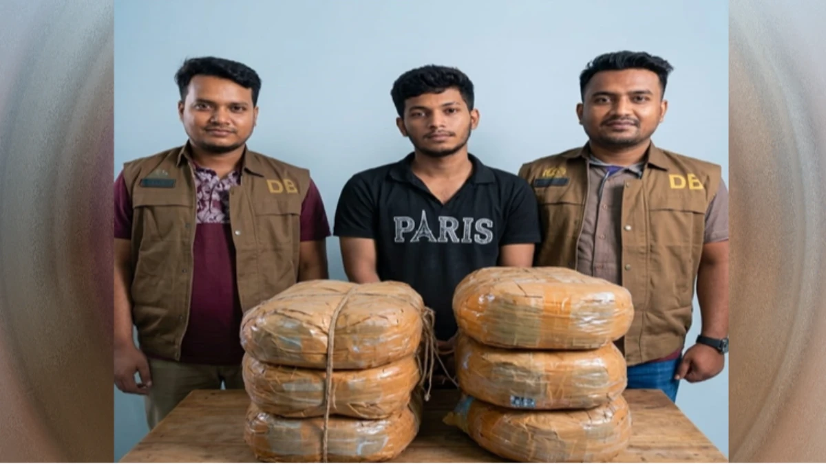 গাজীপুরে ১২ কেজি গাঁজাসহ গ্রেপ্তার ১