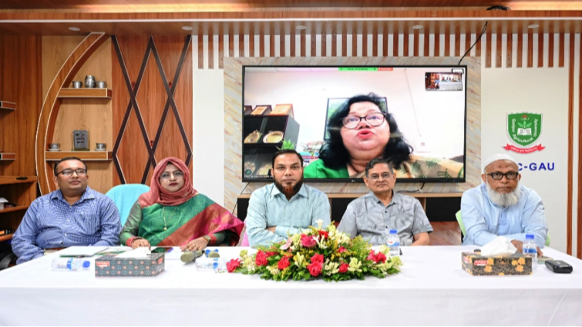 বিশ্ব মেধাস্বত্ব দিবসে গাজীপুর কৃষি বিশ্ববিদ্যালয়ে সেমিনার
