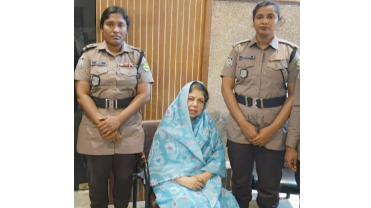 লালবাগ থানার মামলায় গ্রেপ্তার সাবেক স্পিকার শিরীন শারমিন