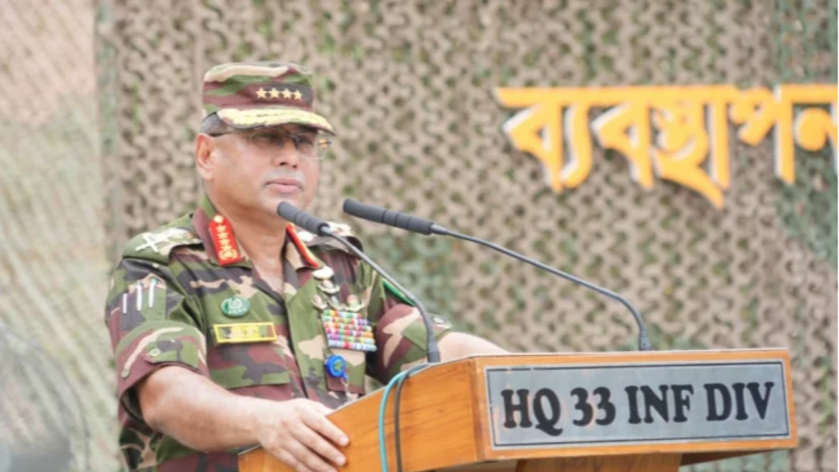 সেনাবাহিনী এখন ধীরে ধীরে ব্যারাকে ফিরছে: সেনাপ্রধান