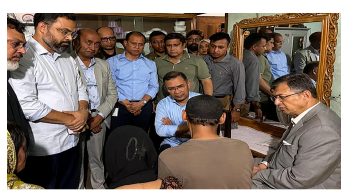 পল্লবীতে নিহত শিশুটির বাসায় প্রধানমন্ত্রী তারেক রহমান
