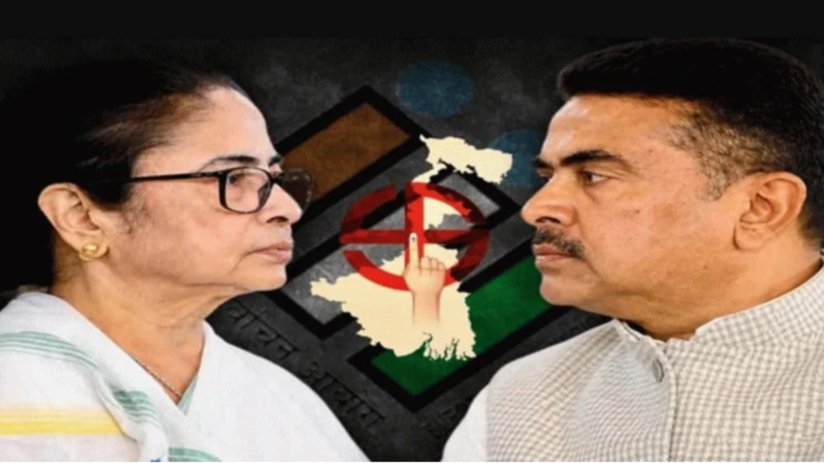 তৃণমূলের সঙ্গে ব্যবধান বাড়াচ্ছে বিজেপি, এগিয়ে ২০০ আসনে