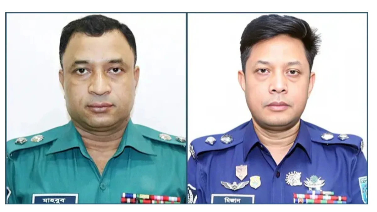 ফেনী ও পঞ্চগড়ের আলোচিত দুই এসপি প্রত্যাহার