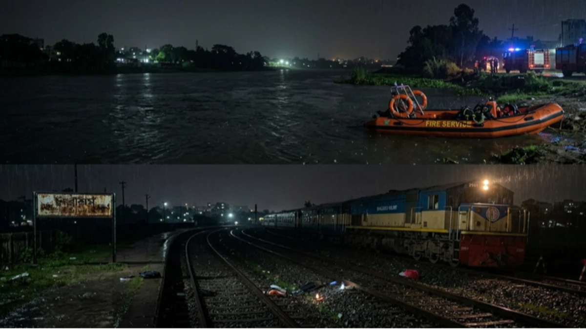 গাজীপুরে এক রাতে চার যুবকের মৃত্যু: পানিতে ডুবে দুজন, ট্রেনে কাটা পড়ে দুজন