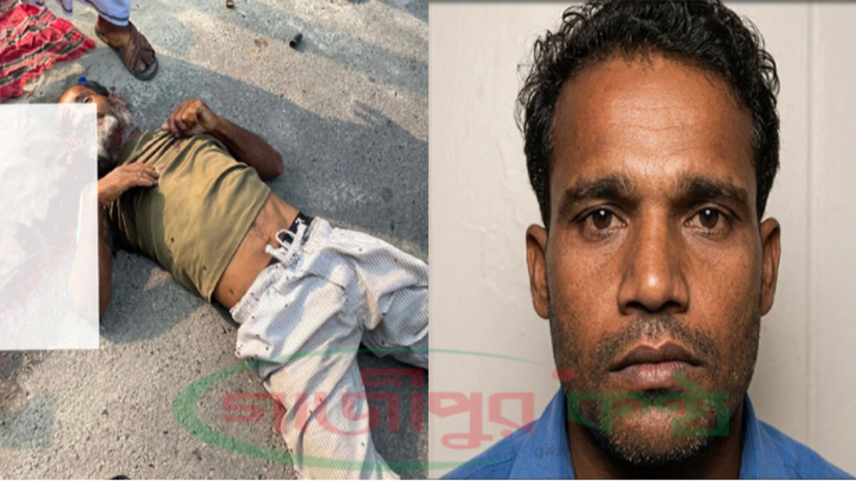 কালীগঞ্জে মুখে বীভৎস আঘাতে হত্যা, দুই সন্দেহভাজন পুলিশ হেফাজতে