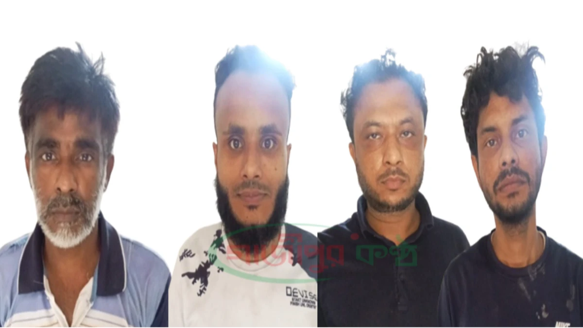 এবার যুবককে কালীগঞ্জে ডেকে এনে জিম্মি করে নির্যাতন : গ্রেপ্তার চার