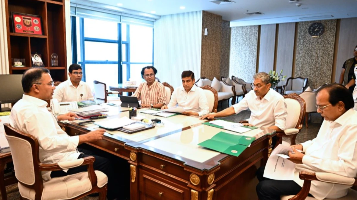 প্রধানমন্ত্রীর সভাপতিত্বে তিস্তা মহাপরিকল্পনা বাস্তবায়ন সংক্রান্ত সভা