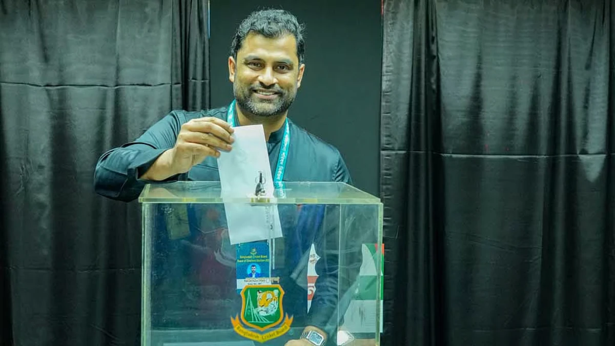 সর্বোচ্চ ভোট পেয়ে বিসিবি পরিচালক ও বিনা প্রতিদ্বন্দ্বিতায় সভাপতি তামিম