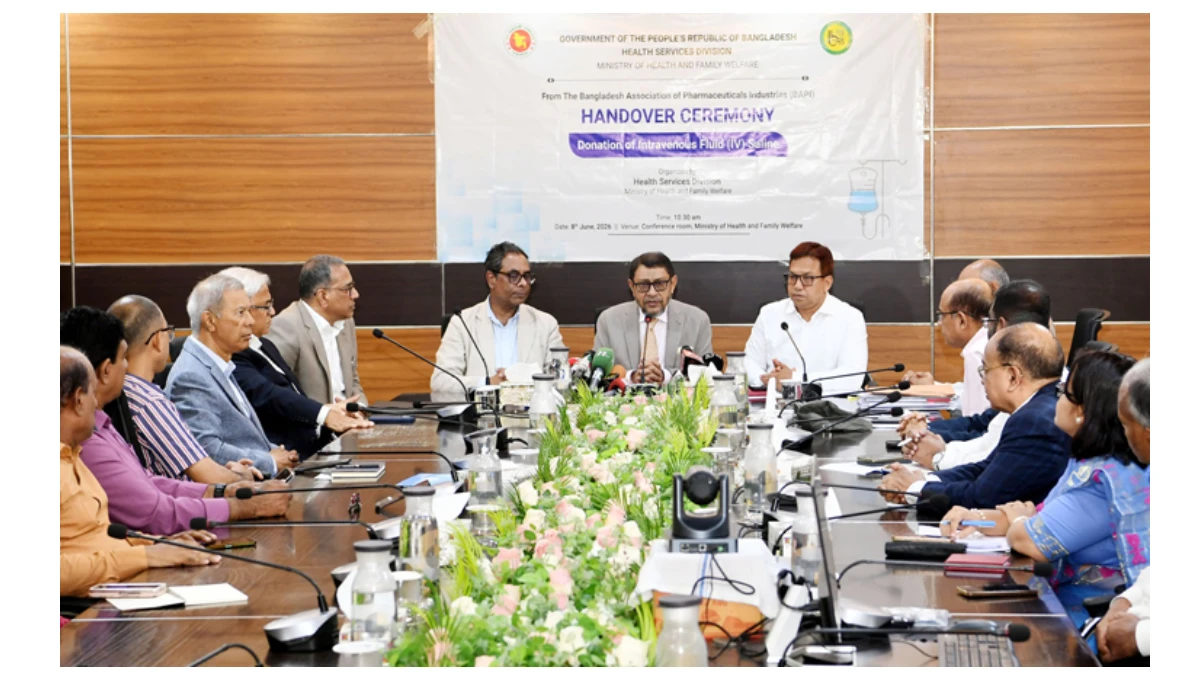 বাংলাদেশের ওষুধ রপ্তানি হচ্ছে ১৪০টির বেশি দেশে: স্বাস্থ্যমন্ত্রী