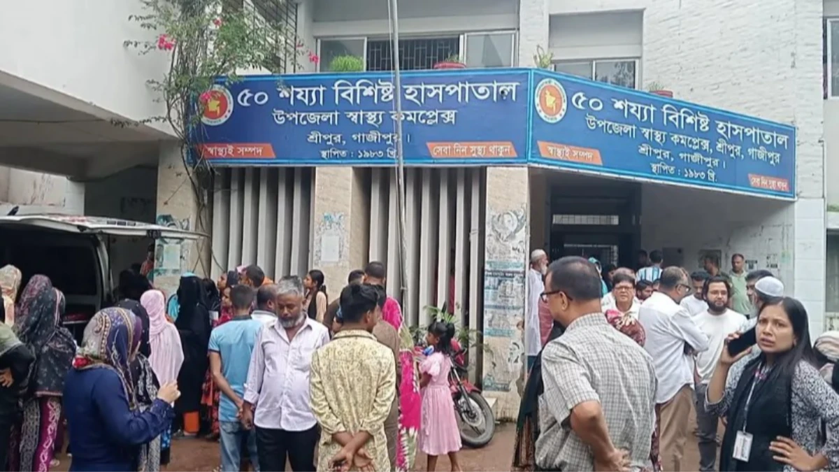 শ্রীপুরে কাভার্ড ভ্যানচাপায় প্রাণ গেল শিশু সন্তানসহ দম্পতির